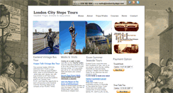 Desktop Screenshot of londoncitysteps.com